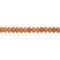 Earth’s Jewels Semi-Precious Rondelle Peach Aventurine Natural